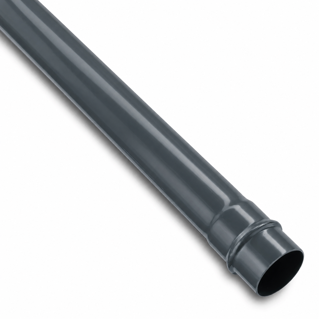 PVC-Kabelschutzrohr mit Steckmuffe nach DIN 16875